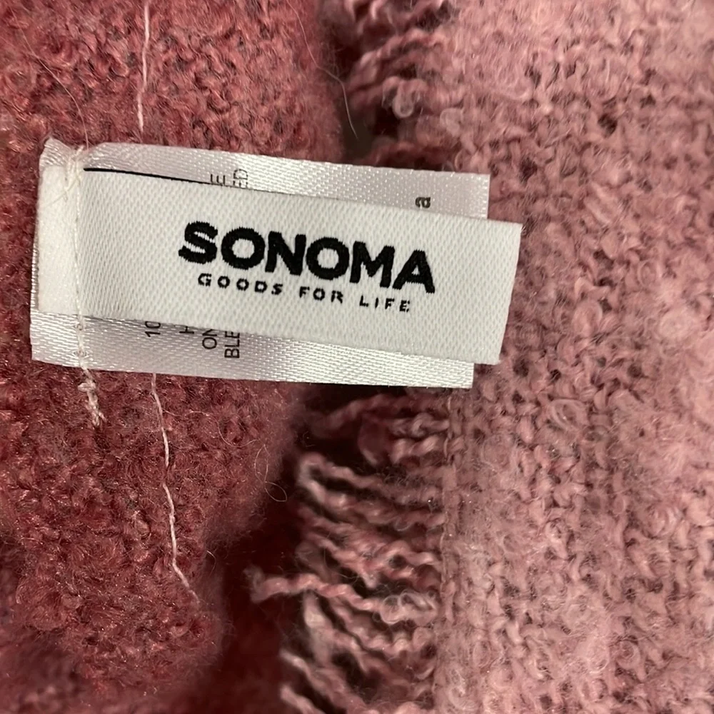 Sonoma Pink Ombré Triangle Scarf